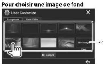 KENWOOD DDX24BT - Changement de la disposition de l'affichage - 5