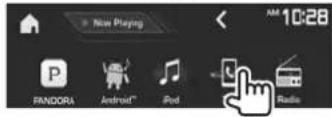 KENWOOD DDX24BT - Pour faire un appel - 2
