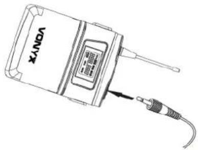 Vonyx WM62 - BODYPACK TRANSMITTER - 5
