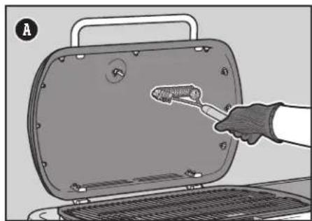 WEBER Traveler - Nettoyage des grilles de protection contre les aignées - 1