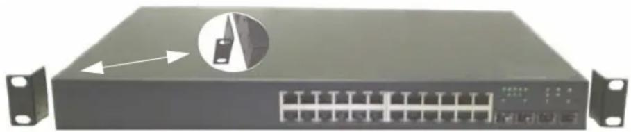 DELL PowerConnect 6248P - Instalación en un rack - 4