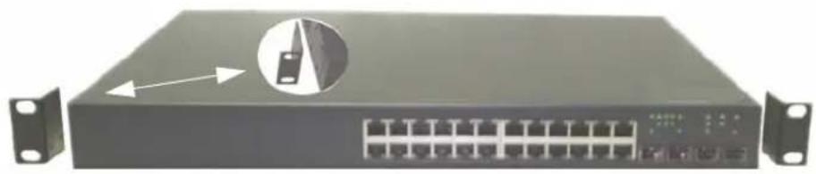 DELL PowerConnect 6248P - 在机架中安装 - 1