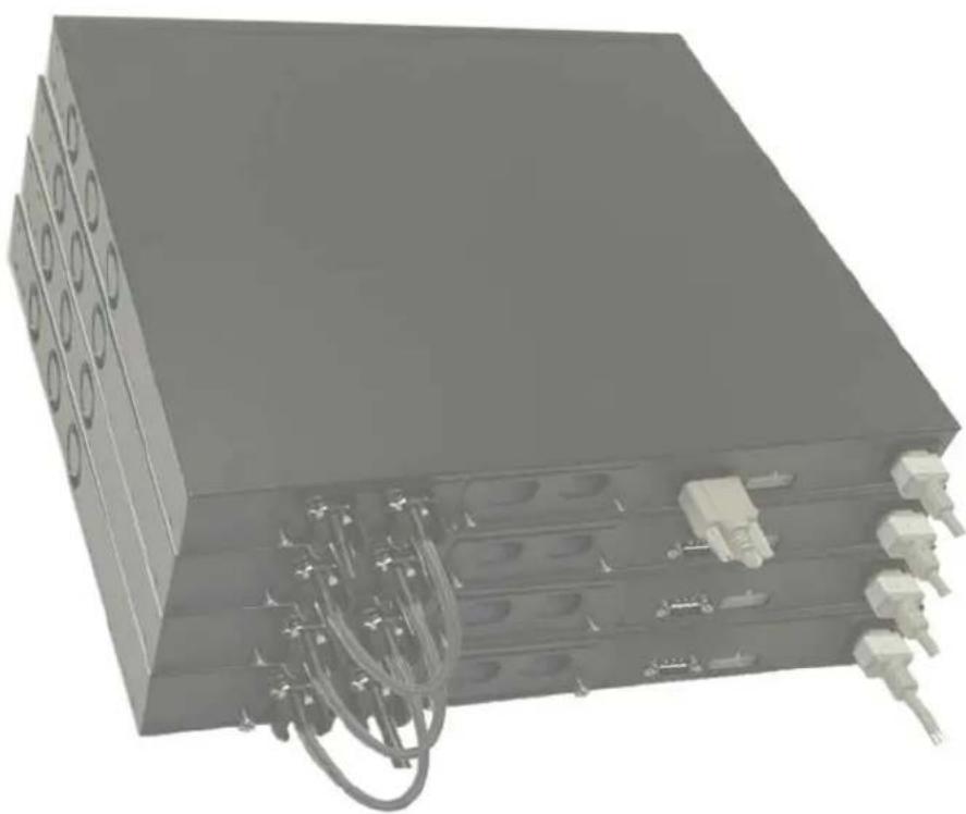 DELL PowerConnect 6248P - Ensamblaje de una pila - 1