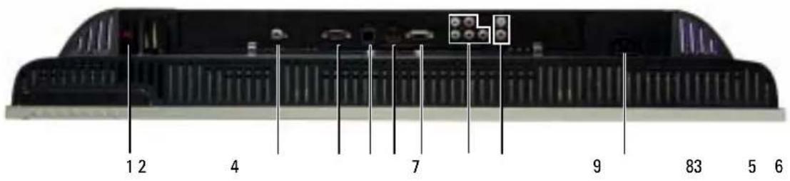 DELL W3202MJ - Bottom View - 1