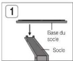 SAMSUNG HTD450K - Installations des enceintes sur le socle Tallboy - 1