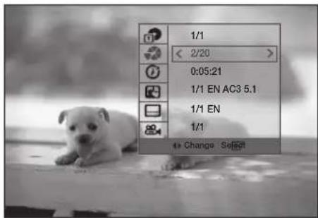 SAMSUNG HTD450K - Displaying Disc Information - 2