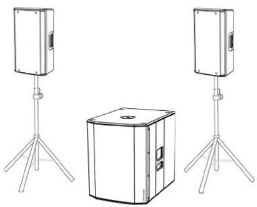DB Technologies SUB 612 - FLOOR USAGE - 1