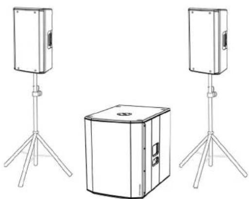 DB Technologies SUB 612 - UTILISATION AU SOL - 1