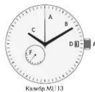 Maurice Lacroix Automatikuhr Pontos Day Date - 2.1YCIOBHbIE O5O3HAEHHM IIN ABOTMATHECKNX HACOB - 3