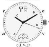 Maurice Lacroix Automatikuhr Pontos Day Date - CÓDIGO DE LAS ILLUSTRACIONES DE MOVIMIENTOS AUTOMÁTICOS - 4