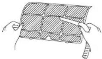 SAMSUNG AR09BVHGAWKAF - Clean filter - 1