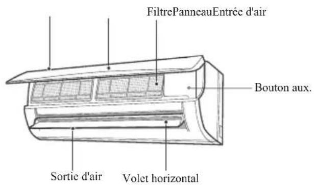 SAMSUNG AR09BVHGAWKAF - Unité intérieur - 1