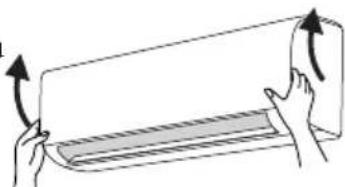 SAMSUNG AR09BVHGAWKAF - Ouvrez le panneau - 1