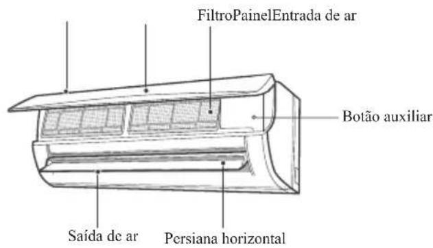 SAMSUNG AR09BVHGAWKAF - Unidade Interior - 1