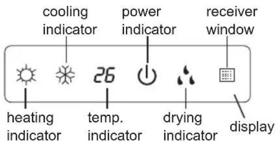SAMSUNG AR09BVHGAWKAF - Display - 1