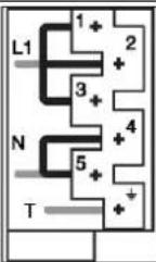 ROSIERES TR4GNORB1 - Ejemplo de conexión en monofásico - 4