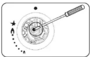 ROSIERES TR4GNORB1 - CASO 2: tornillo regulador no visible (véase la figura 3B) - 1