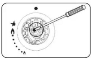 ROSIERES TR4GNORB1 - FALL 2: Die Stellschraube ist nicht sichtbar (siehe Abbildung 3B) - 2