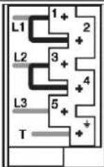 ROSIERES TR4GNORB1 - Ejemplo de conexión en monofásico - 5