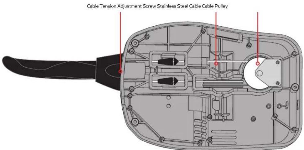 Minn Kota Edge Edge 45 - ADJUSTING THE STEERING CABLE - 1