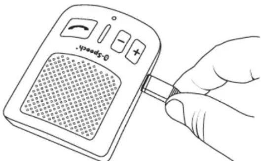 B-SPEECH Pago - Charge the battery - 1