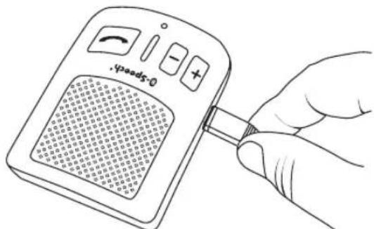 B-SPEECH Pago - Chargement de la batterie - 1