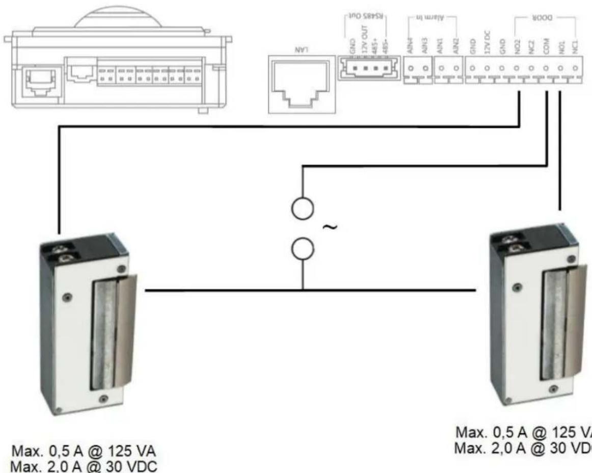 ABUS TVHS20340 - Elektrische deuropener op videomodule (incl. "tuindeur") aansluten - 5