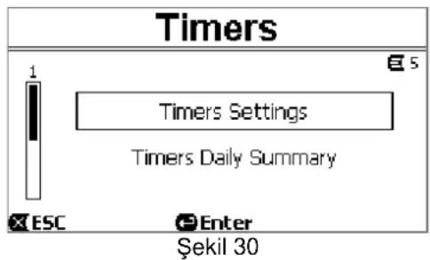 DAB E.Swim 150 M - Timers (Zamanlayıcılar) - 1