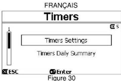 DAB E.Swim 150 M - Timers (temporisateurs) - 1