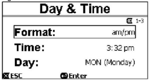 DAB E.Swim 150 M - Day & Time (Datum und Uhrzeit) - 1