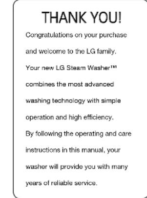 LG WM3988HWA - WARRANTY - 1