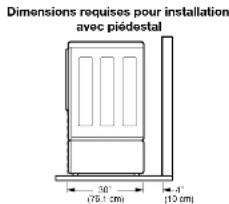 LG WM3988HWA - Installations avec bbase piedestal ou trousse d'empilage en OPTION - 1
