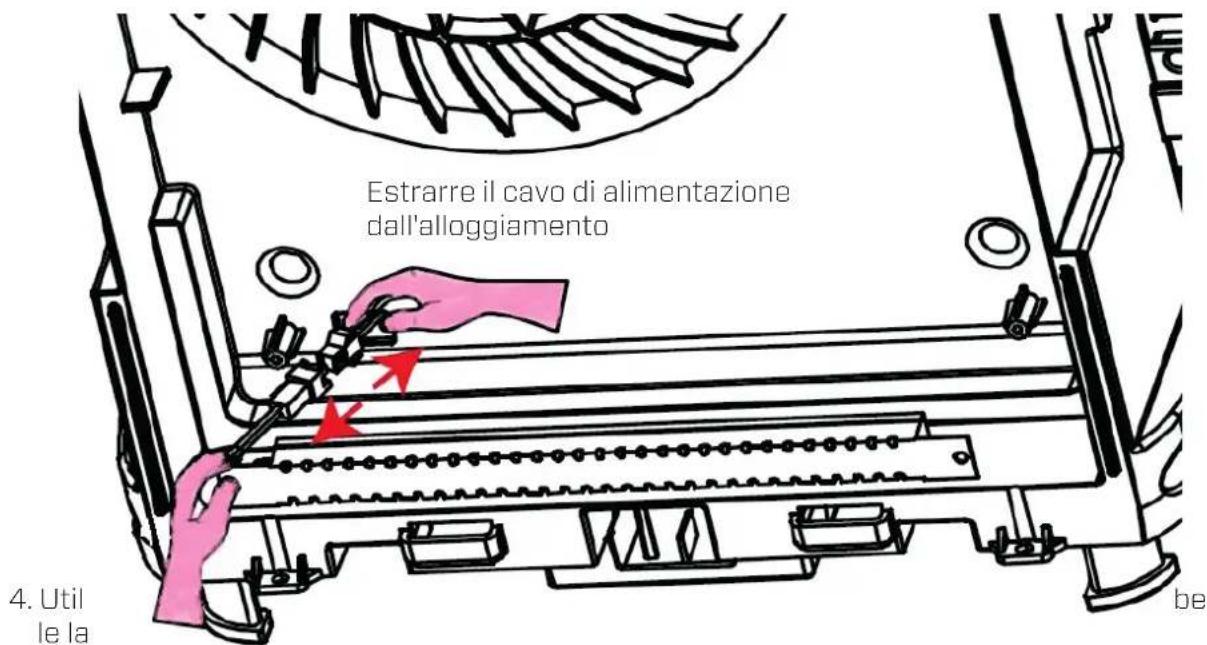 Clean Air Optima CA509Pro Smart - Sostituzione delle lampade UV LED (nella parte anteriore e posteriori dell'unità) - 3