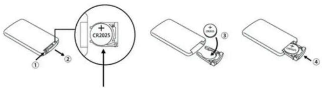 Clean Air Optima CA509Pro Smart - Remplacement de la pile - 1