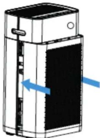 Clean Air Optima CA509Pro Smart - Install the composite filter - 3