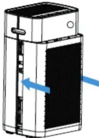 Clean Air Optima CA509Pro Smart - Installare il filtro composito - 3