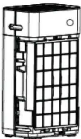 Clean Air Optima CA509Pro Smart - Liitfiltri paigaldus - 2