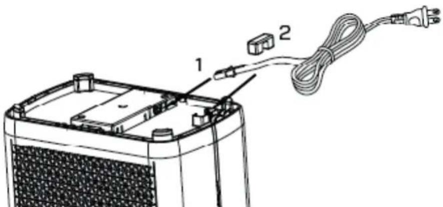 Clean Air Optima CA509Pro Smart - Netsnoer - 1