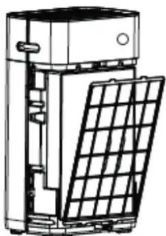 Clean Air Optima CA509Pro Smart - Install the composite filter - 1