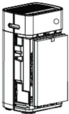 Clean Air Optima CA509Pro Smart - Demontujte panel - 1
