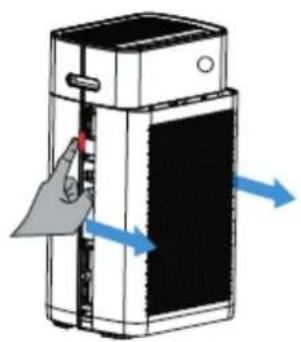 Clean Air Optima CA509Pro Smart - Sostituzione delle lampade UV LED (nella parte anteriore e posteriori dell'unità) - 1