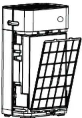 Clean Air Optima CA509Pro Smart - Installare il filtro composito - 1