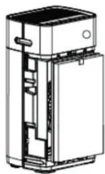 Clean Air Optima CA509Pro Smart - Kaip pakeisti UV LED lempas (jrenginio priekyje ir gale) - 2