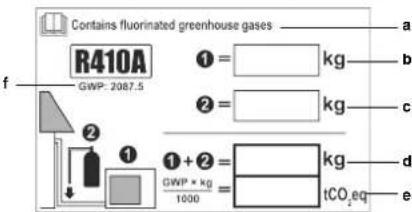 DAIKIN ARX25K2V1B - Rabbocco del refrigerante. - 3
