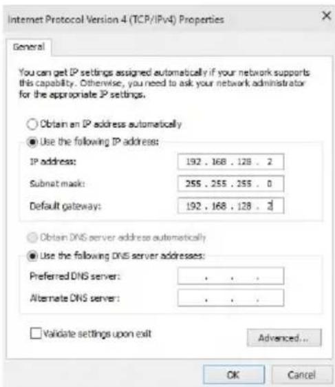 ASUS G15CF - Pour configurer une connexion réseau à adresse IP statique: - 1