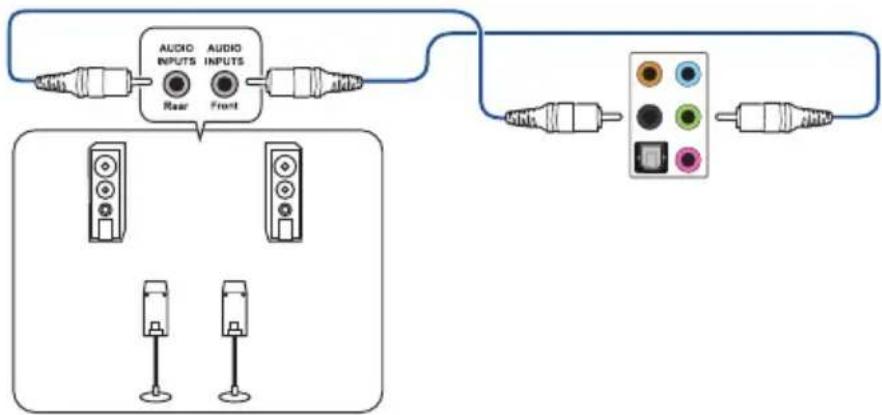 ASUS G15CF - Connector un système de haut-parleurs à 4 canaux - 1