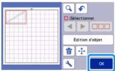 Sélectionner Édition d'objet OK