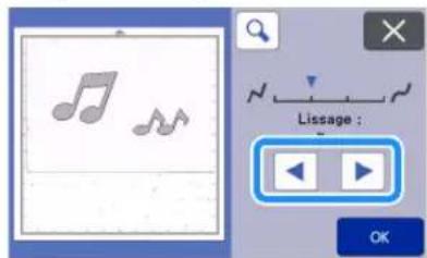 Lissage :