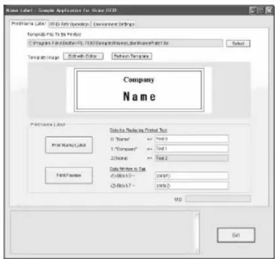 BROTHER PTouch RL700S - NameLabel - 1