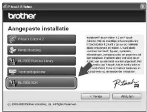 BROTHER PTouch RL700S - Memo - 1